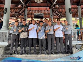 Karutan Kelas 1 Medan Ikuti Silaturahmi Lebaran Bersama Masyarakat Sumut